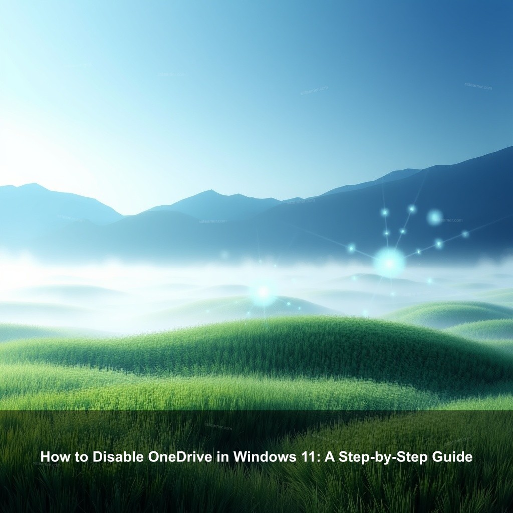 How to Disable OneDrive in Windows 11: A Step-by-Step Guide